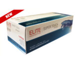 ELITE 100pk Blue (Lge) Nitrile longcuff disposable Gloves
